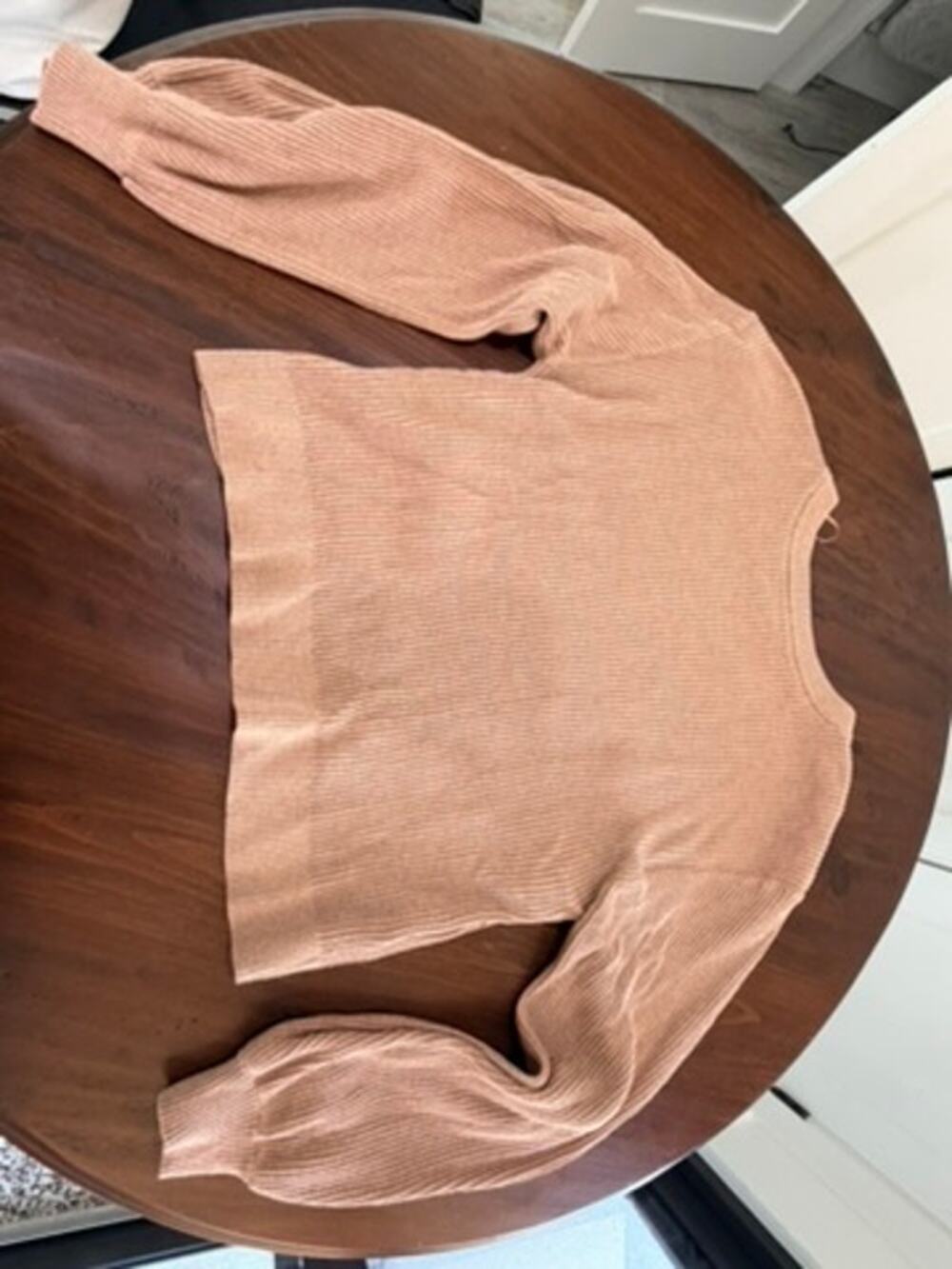 Lululemon Beige Crossover Sweater - Size Small